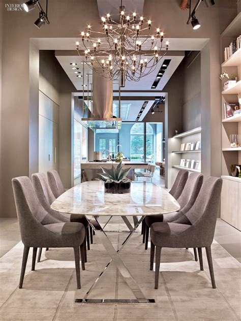 Interior Design Magazine Dining Room Design Modern Elegant Dining