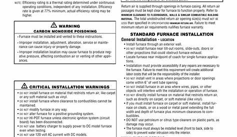 atwood furnace service manual