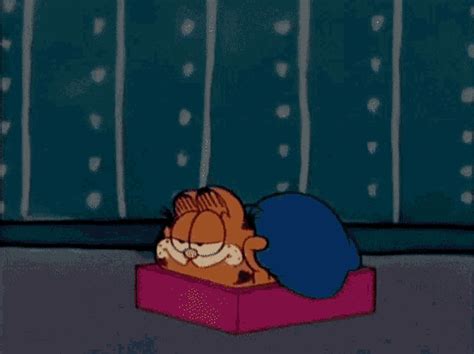 Garfield Sleep Gifs Tenor