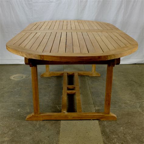 Solid Teak Outdoor Dining Table Mostly Danish Furniture Ottawa