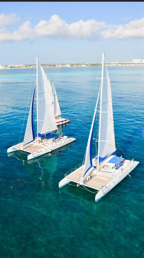 70 Foot Sailing Catamaran Luxury Yacht Rental Cancun