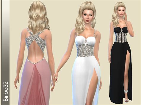The Sims Resource Natalia Dress