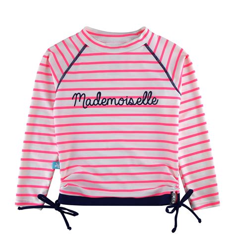 T Shirt Anti Uv Maillot De Bain Bébé And Enfant Fille Mademoiselle
