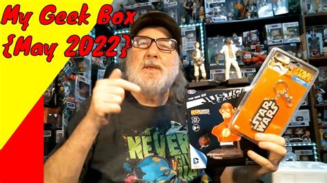 My Geek Box Unboxing May 2022 Youtube