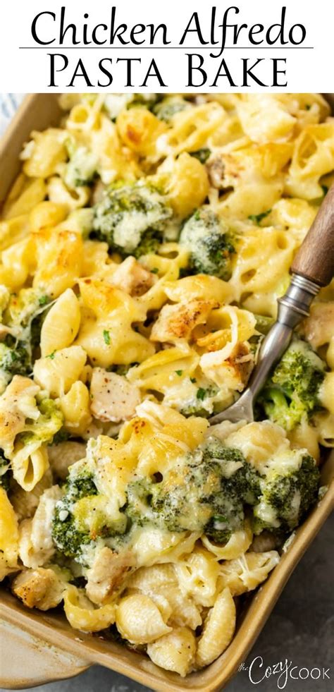 Southwest chicken alfredo.in a large bowl, mix together cooked pasta, corn, black beans, cooked chicken, alfredo sauce, and taco seasoning. Chicken Alfredo Bake | Cooked chicken recipes leftovers ...