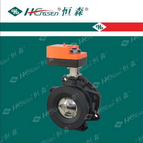 D Q F L B Iron Motorized Flange Ball Valve With Actuator Flange For