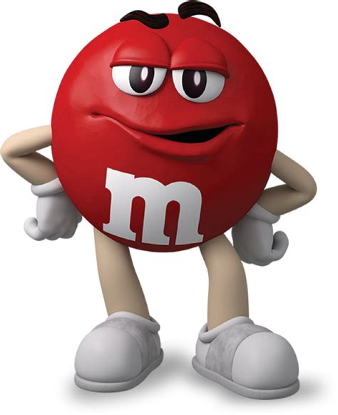 Mandms Red Spokescandy Mandm Characters Personalized Ts Unique
