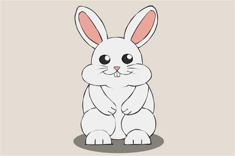 How To Draw A Bunny 13 Steps With Pictures Wikihow