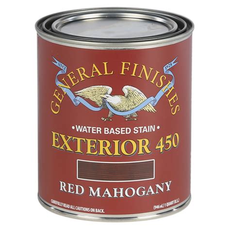 Exterior 450 Wood Stain Red Mahogany 946ml