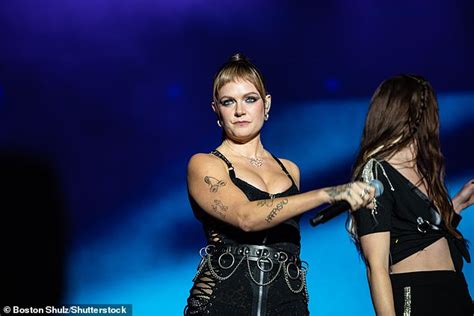 Swedish Singer Tove Lo Flaunts Her Bare Breasts As Fletcher Rips Her Top Open Live On Stage