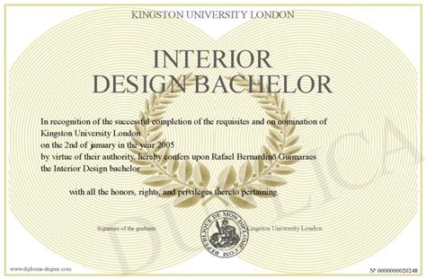 Awasome Interior Design Certificate Ideas Architecture Furniture And