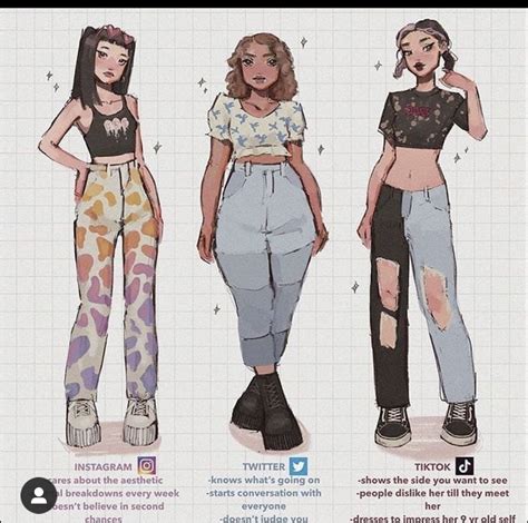 Pin By Rhyuhn On Drawing Inspo Cute Art Styles Art Clothes Girls My
