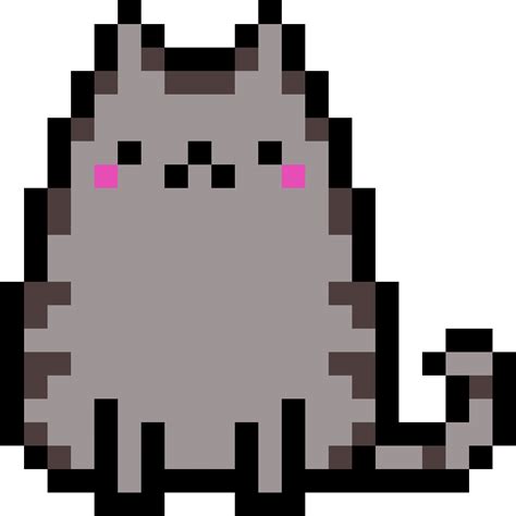 Cat Pixel Art Pusheen Drawing Transparent Png My XXX Hot Girl