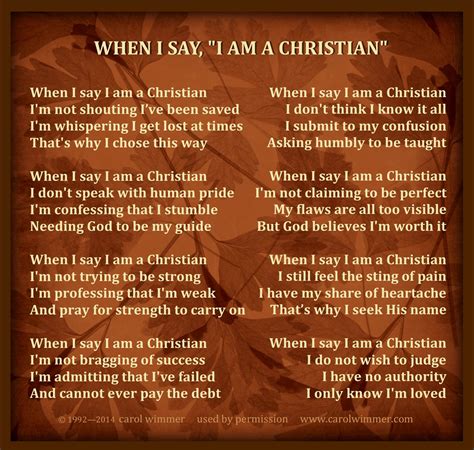 Pin On When I Say I Am A Christian