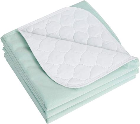 Washable Waterproof Incontinence Bed Pads 24 X 34 Inch Reusable