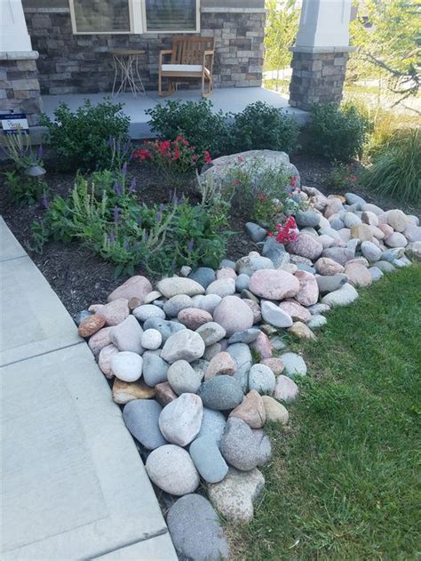 River Rock Landscaping Ideas Courtice Print