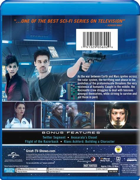 The Expanse Season 3 Blu Ray And Dvd Release Details Seat42f