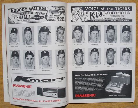Vintage Baseball Programs, Magazines, Books and Yearbooks