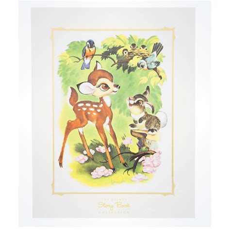 Disney Deluxe Print Bambi Story Book Deluxe