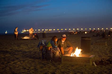 Claiming a fire pit in orange county can be hectic. Pollution Concerns Could Douse California Beach Fires ...