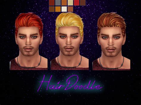 Sims 4 Hairs Tok Sik Stealthic Haunting Hair 10 Recolors