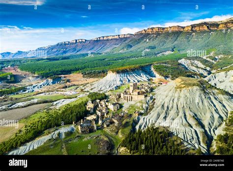Abandoned Village Aerial View Stock Photo Alamy
