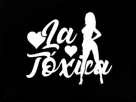 La Toxica Vinyl Sticker Choose Color And Size Decal Etsy