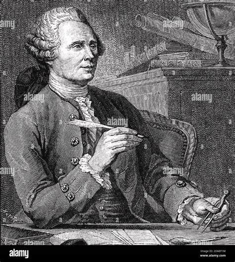 Jean Le Rond Dalembert 1717 1783 French Mathematician Physicist And