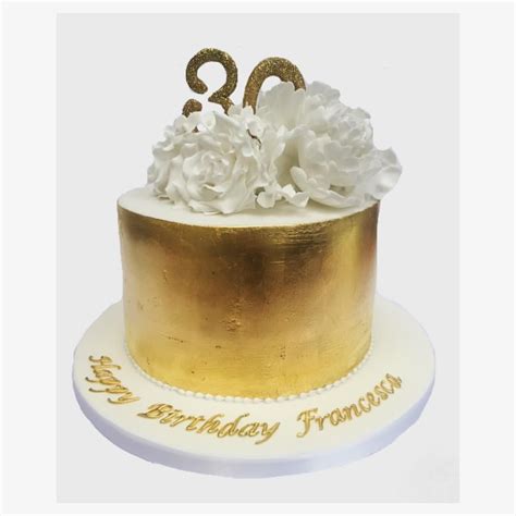Golden Year Birthday Cake Karie Haight