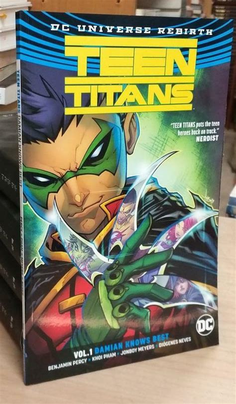 알라딘 중고 Teen Titans Vol 1 Damian Knows Best Rebirth Paperback