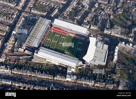 Hohen Niveau Schrägen Luftbild östlich Von Arsenal Football Club