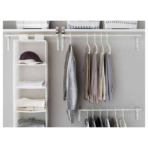 Ikea Mulig White Clothes Bar Hanging Clothes Racks Ikea Hanging Clothes