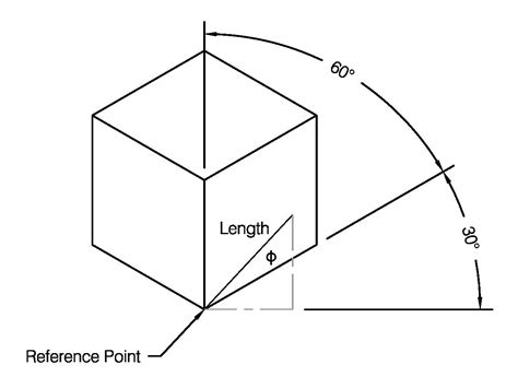 the-angle-to-be-produced-shown-against-an-isometric-cube,-with-reference-points-and-angles-shown
