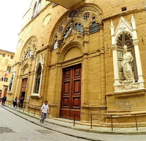 Orsanmichele Church And Museum In Firenze Tuscany Italy