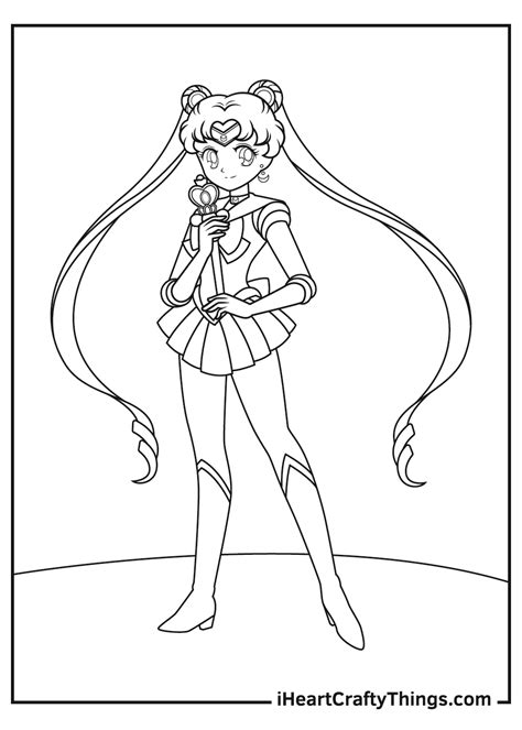 Free Sailor Moon Coloring Pages