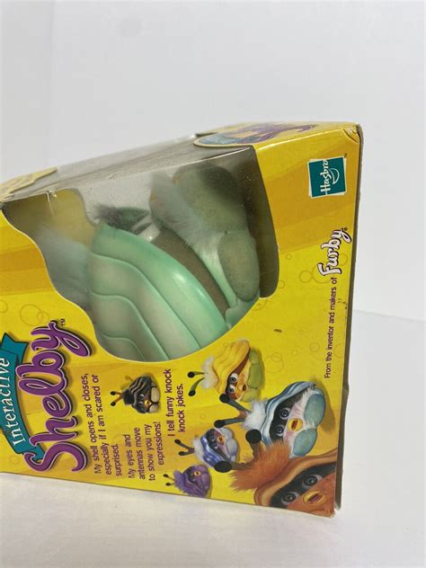 Hasbro Interactive Shelby Mint Aqua Furby Like 2001 Tiger Electronics