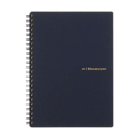Maruman Mnemosyne N195 A5 Spiral Notebook Lined The Pen Outpost