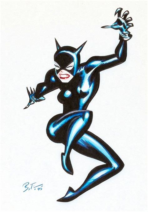 Catwoman By Bruce Timm Bruce Timm Catwoman Comic Art