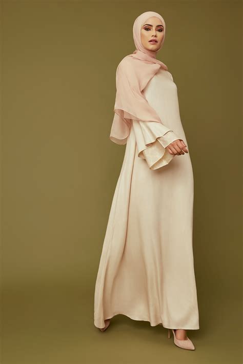 Mihrab Abaya Ivory Modest Fashion Hijab Muslim Women Fashion Modesty Fashion Abaya Fashion