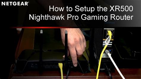 Nighthawk Xr500 Pro Gaming Router Netgear Support