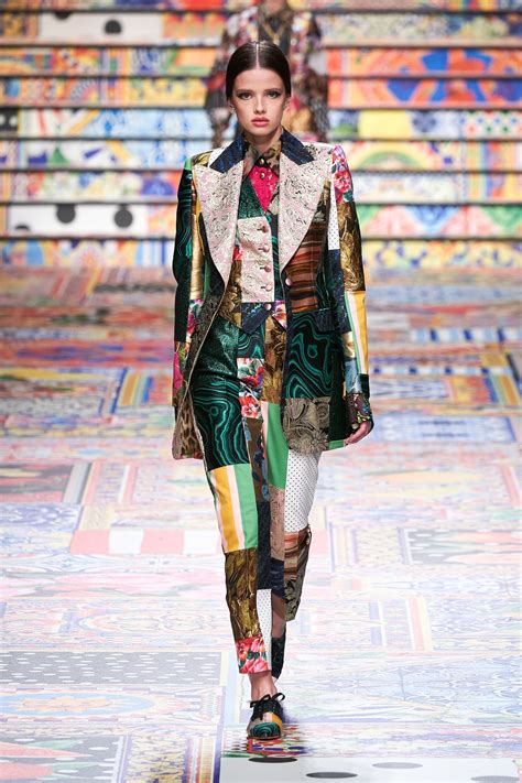 Thrilled To Pieces A Survey Of Patchwork On The Runways Vogue