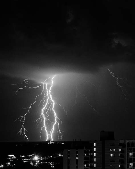 Lightning Over Myrtle Beach Photograph By Alex Snay Fine Art America