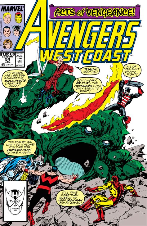 West Coast Avengers 1985 54 Comic Issues Marvel