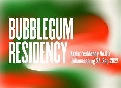 Bubblegum Residency No 8 Visual Artists Bubblegum Club