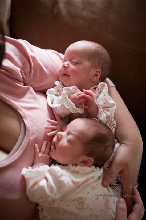 Twin Girls Newborn Photoshoot Twin