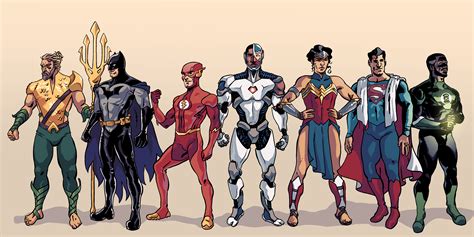 Fan Art Some Costume Redesigns I Made For The Justice League Let Me