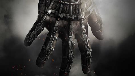Hand Section Of An Exoskeleton Wallpaper From Call Of Duty Advanced
