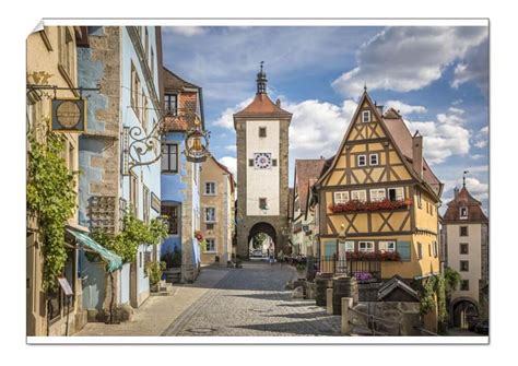 Prints Of Historic Houses And Spitaltor In Untere Schmiedgasse In The