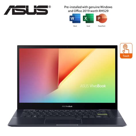 Asus Vivobook Flip 14 Tm420u Aec551ts 14 Fhd 2 In 1 Touch Laptop