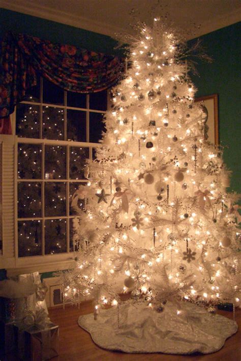 Beautiful Collection Of Gorgeous White Christmas Trees